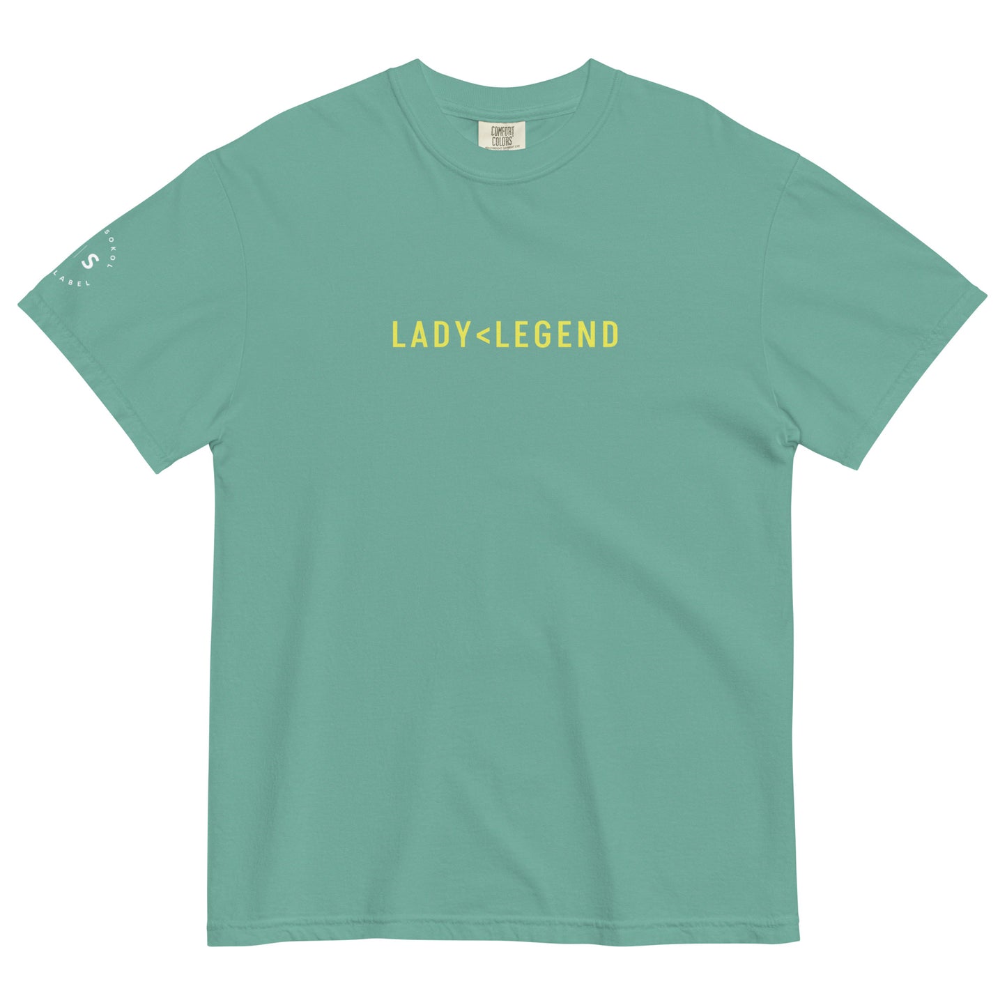Lady > Legend, Unisex garment-dyed heavyweight t-shirt