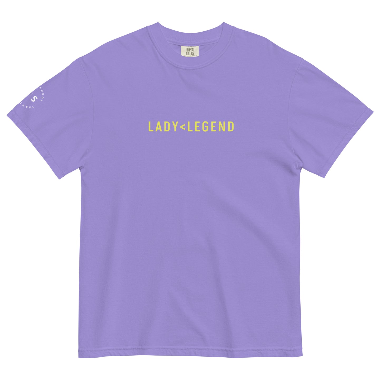 Lady > Legend, Unisex garment-dyed heavyweight t-shirt