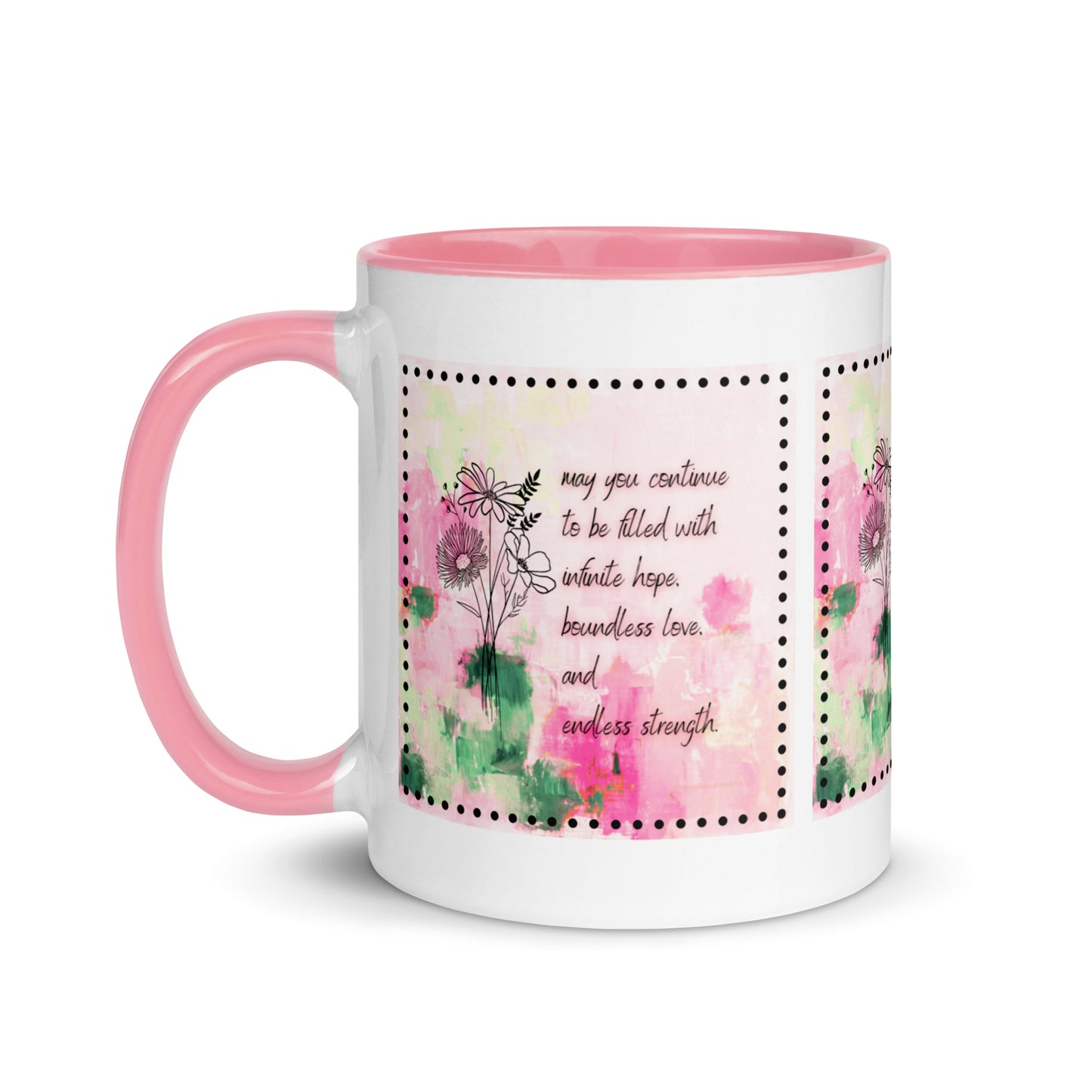 Infinite Hope, Love, and Strength 💪 Ceramic Mug