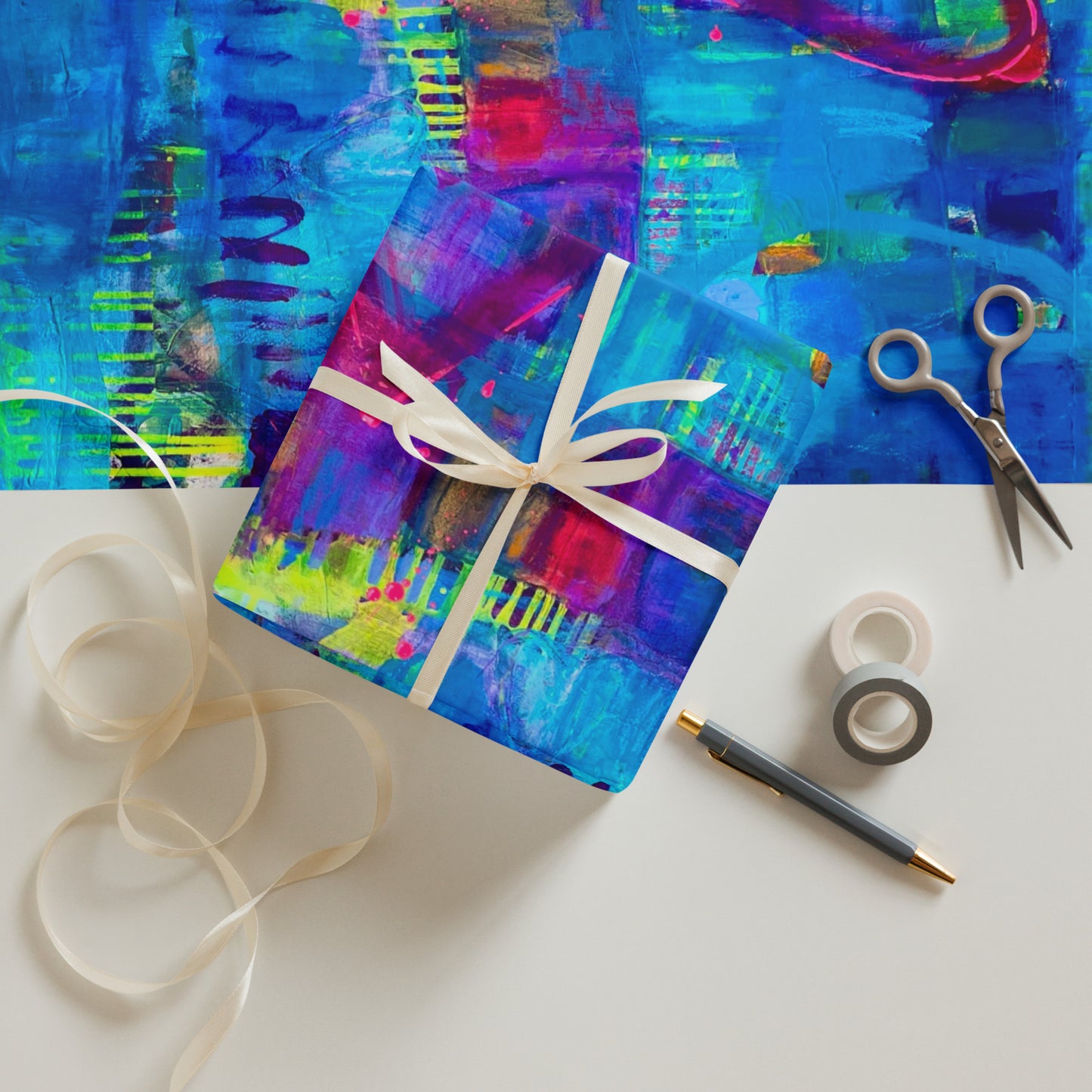 Abstract Art 🎁 Wrapping paper sheets