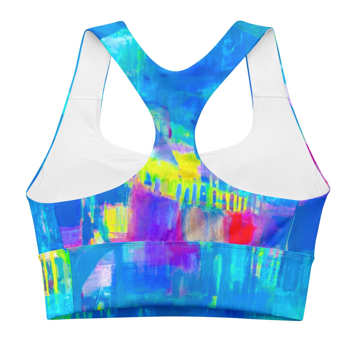 Coloring The Motion - Longline sports bra