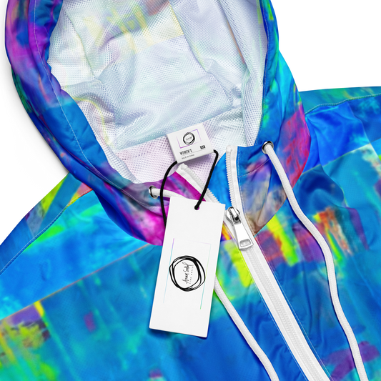 Coloring the Motion - Women’s cropped windbreaker
