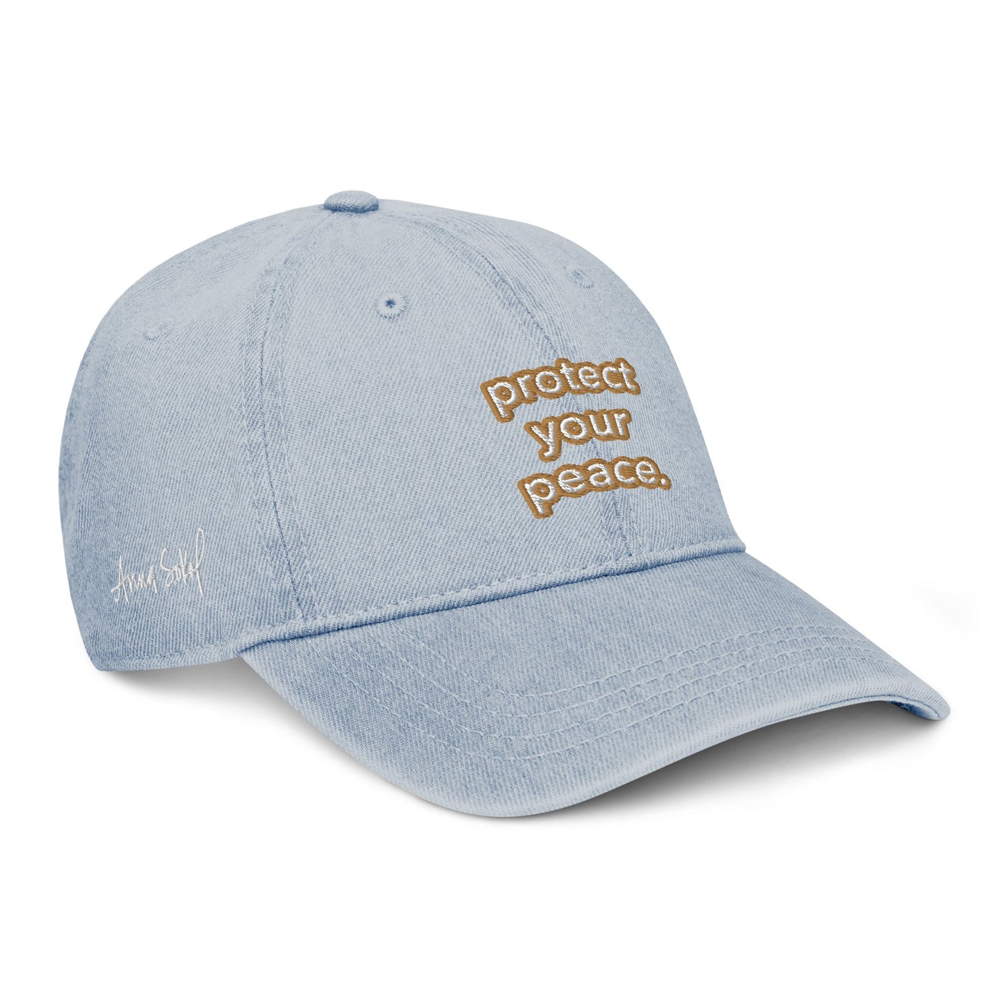 Protect Your Peace - Denim Hat
