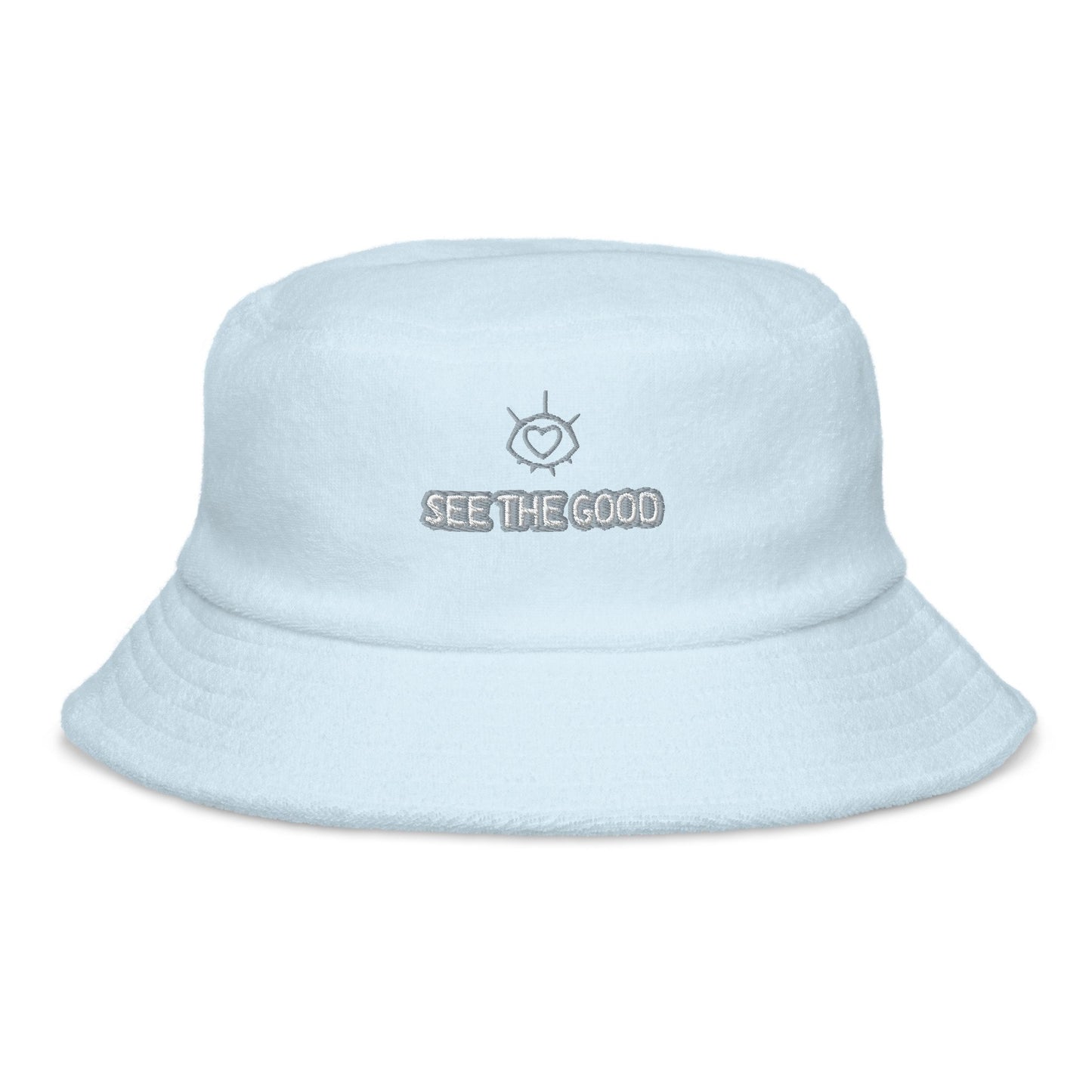 See the Good - Unstructured terry cloth bucket hat