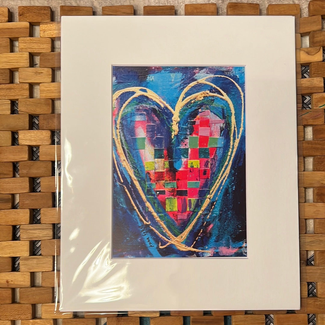 Woven to Create - matted print
