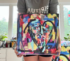 Woven to Love, canvas print