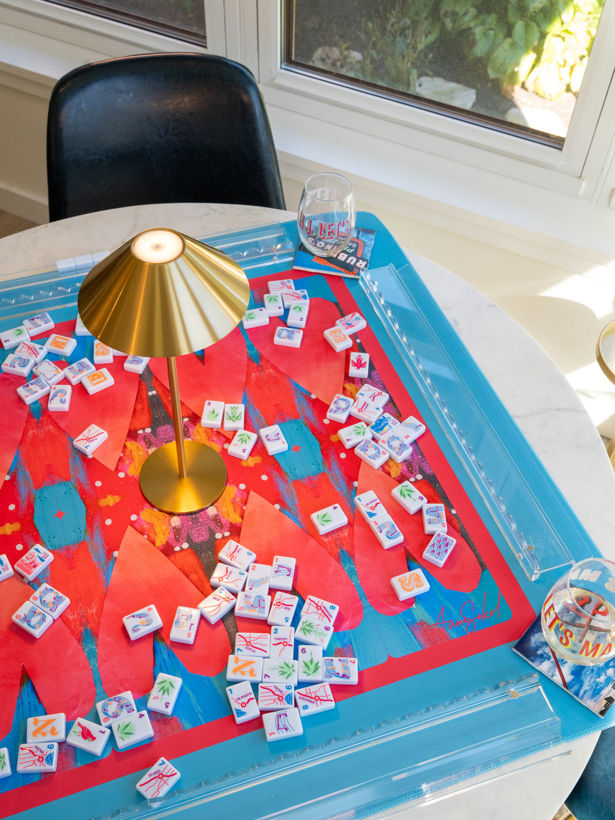Pattern Play Mahjong Mat