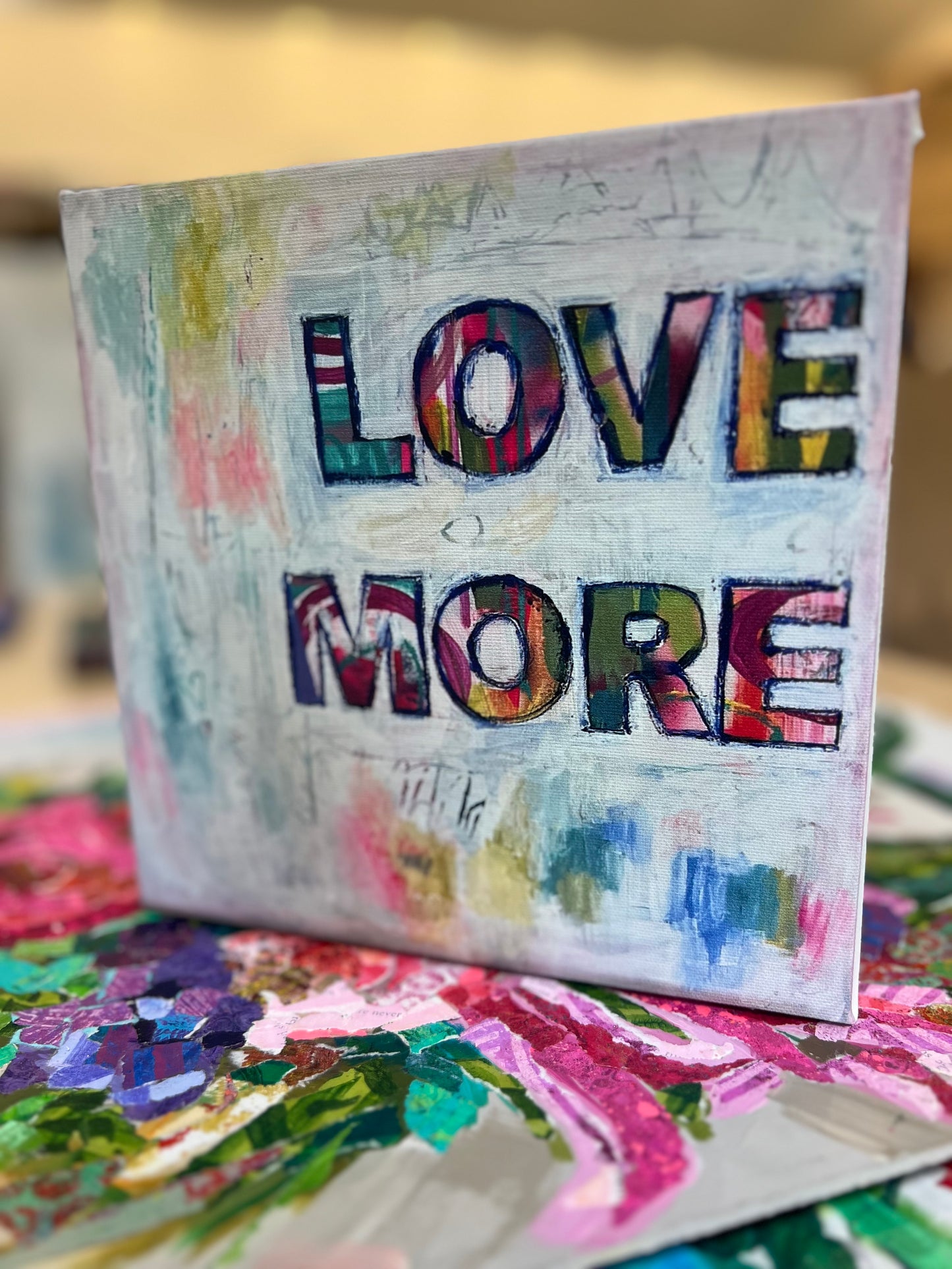 MORE LOVE // LOVE MORE, Canvas Print