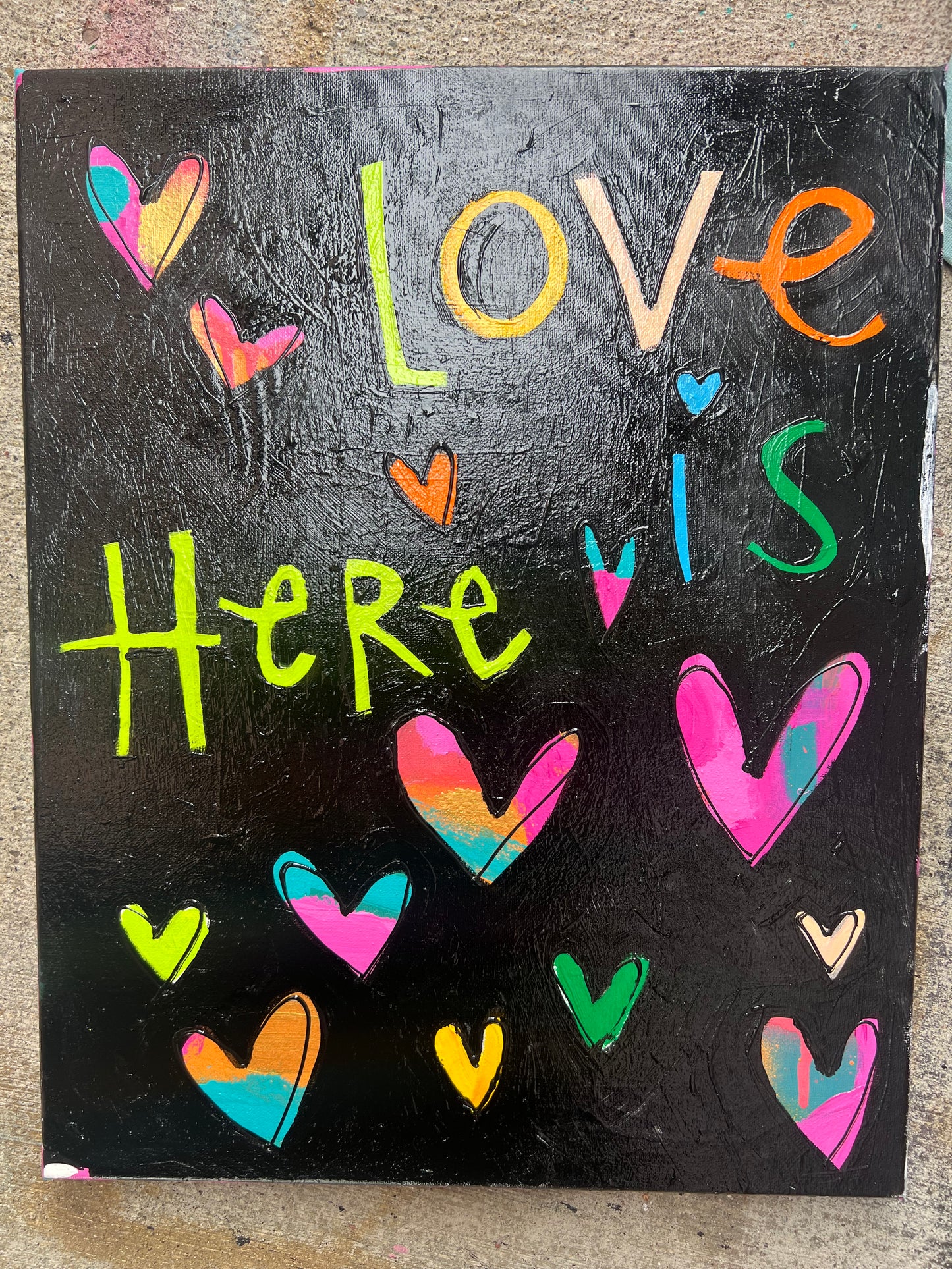 Love is Here, Here is Love 🖤
