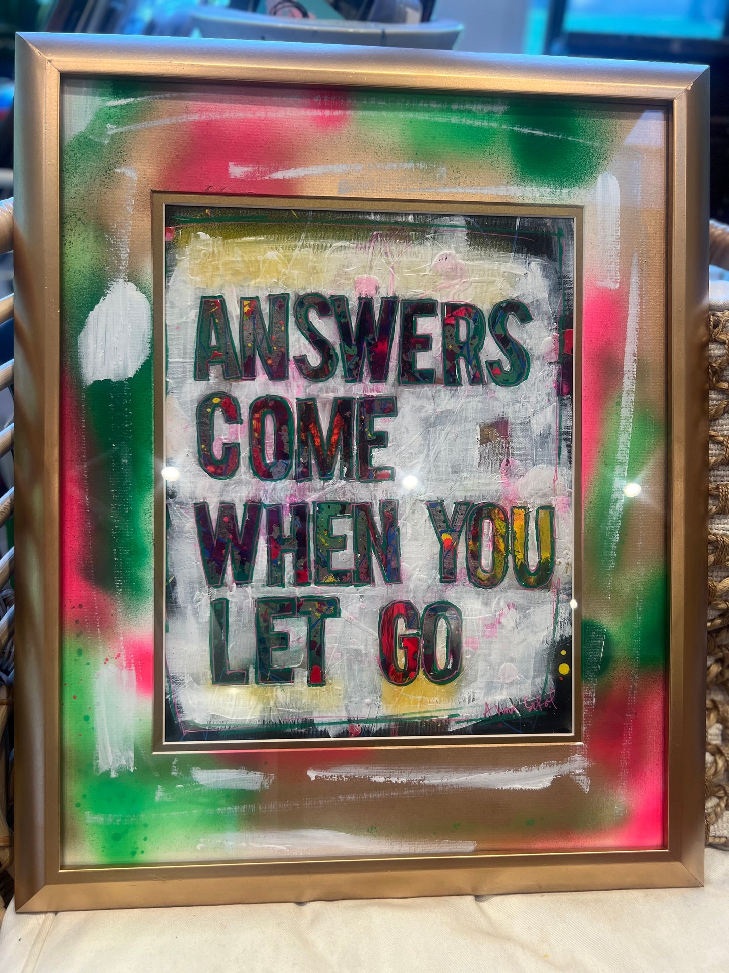 Answers Come When You Let Go 🫶🏼 Original