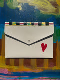 Mahj Card Clutch - Heart on My Sleeve