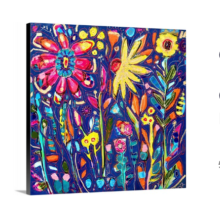 Show Up, Be Seen - canvas prints