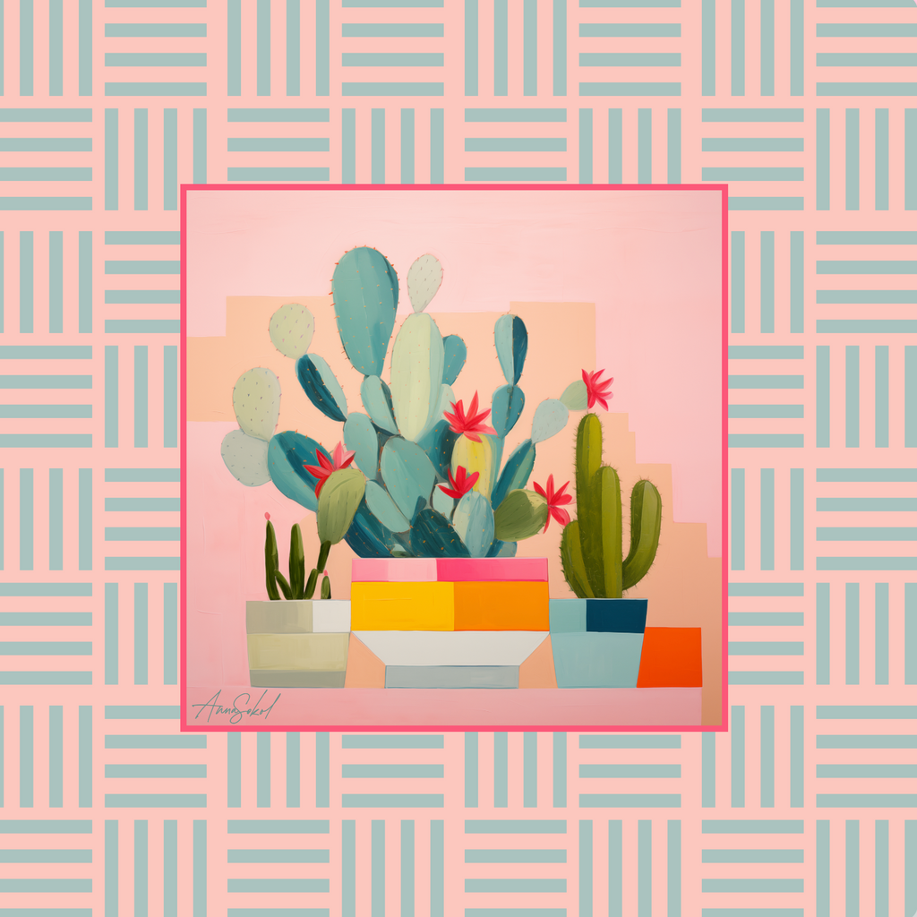 Craks & Cacti Mahjong Mat