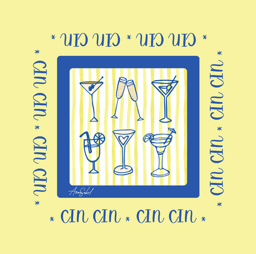 Cin Cin! Mahjong Mat