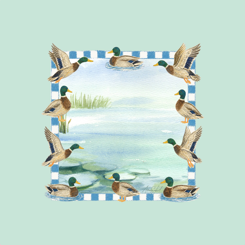 Mahj & Mallards Mahjong Mat