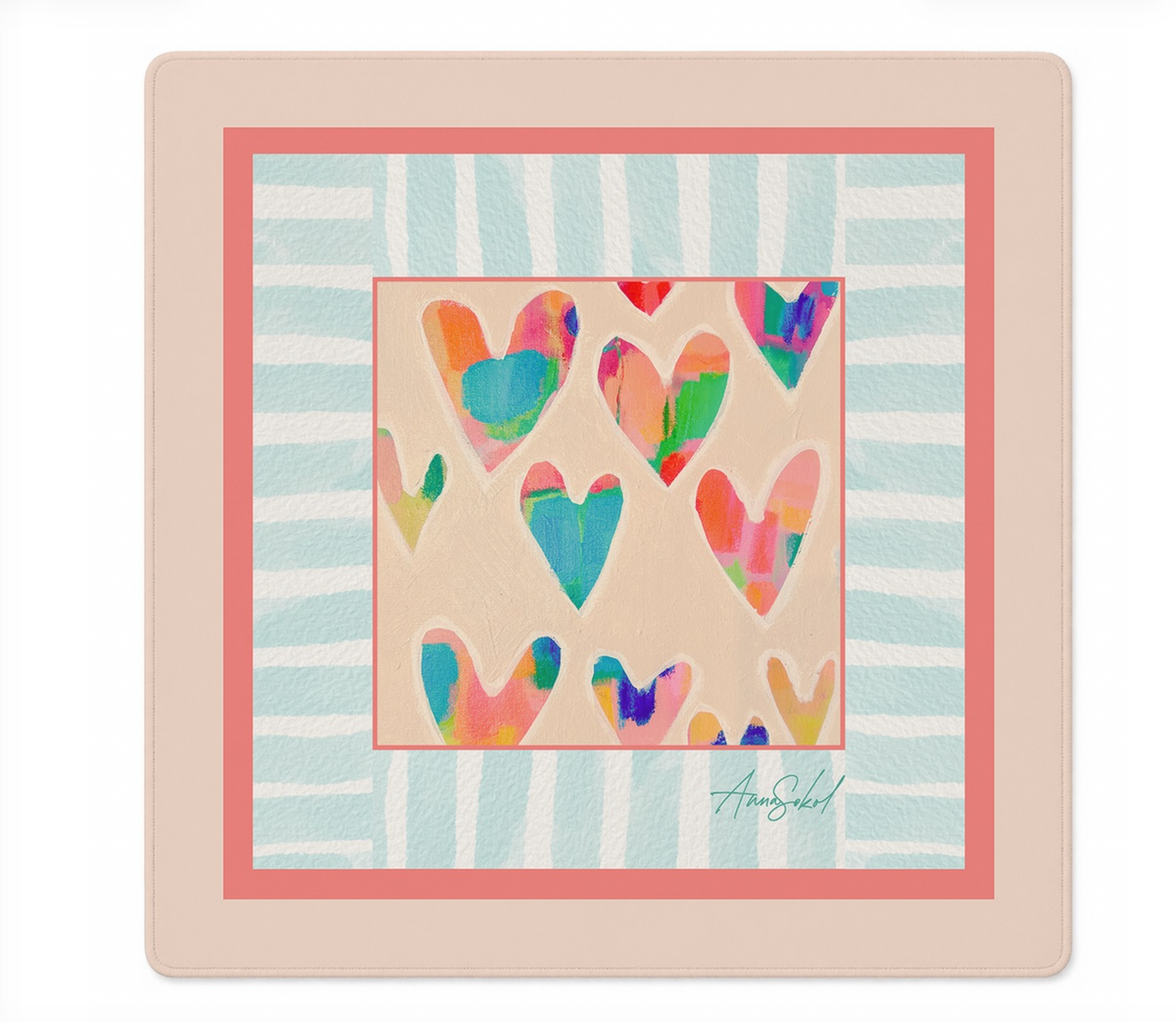 Pastel Pongs Mahjong Mat