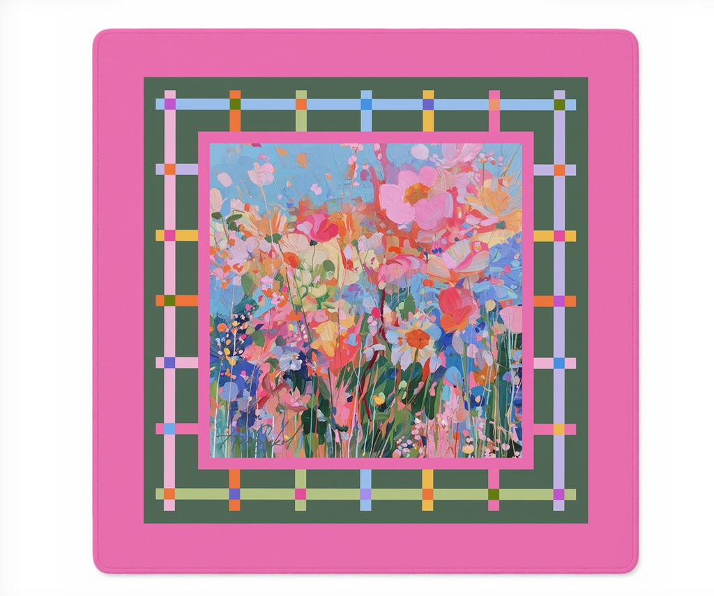 Friends & Florals Mahjong Mat