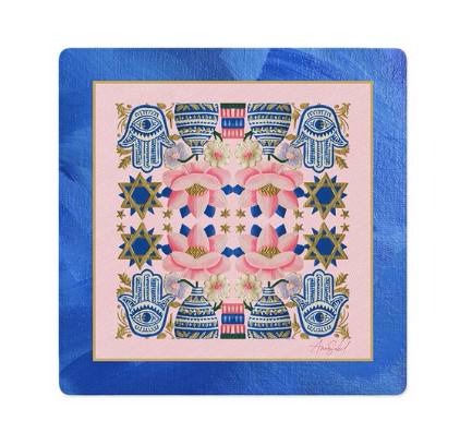 Mazel & Mahj Mahjong Mat
