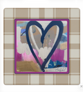Plum & Plaid Mahjong Mat