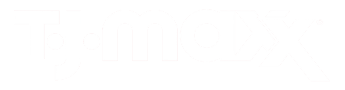 White TJ Maxx logo on a white background.