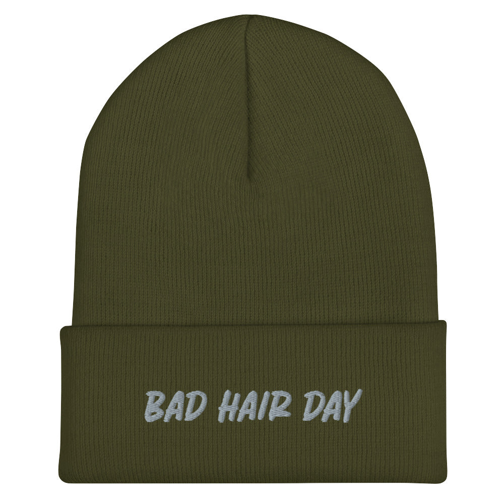 Bad Hair Day 😇  Cuffed Beanie