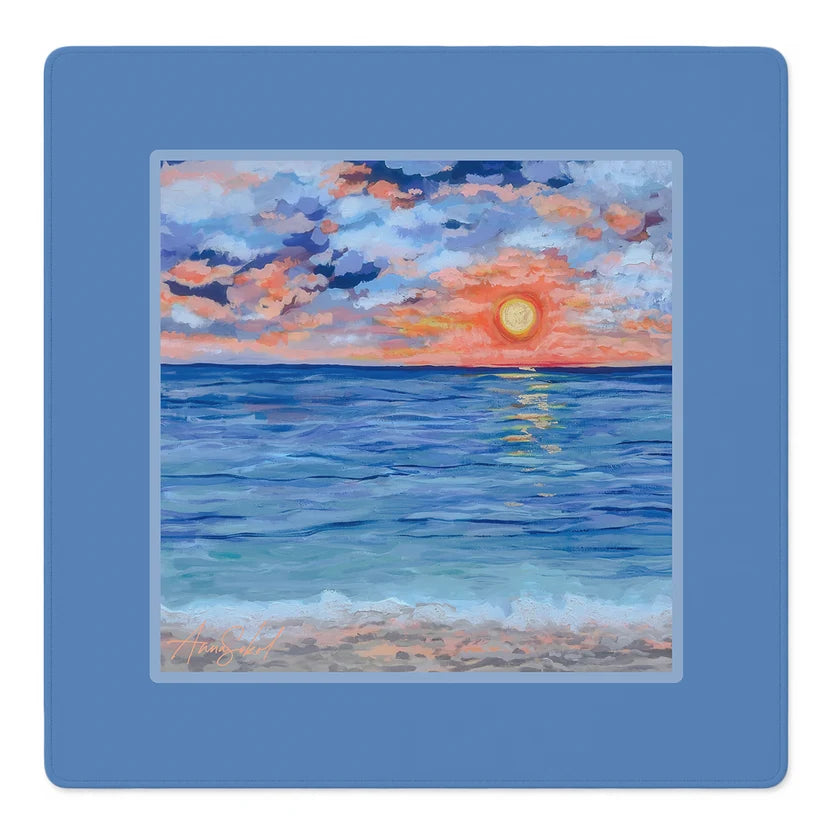 Tiles & Tides Mahjong Mat