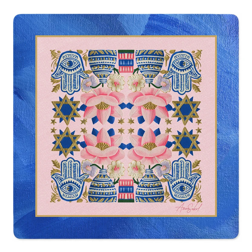 Mazel & Mahj Mahjong Mat