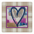 Plum & Plaid Mahjong Mat