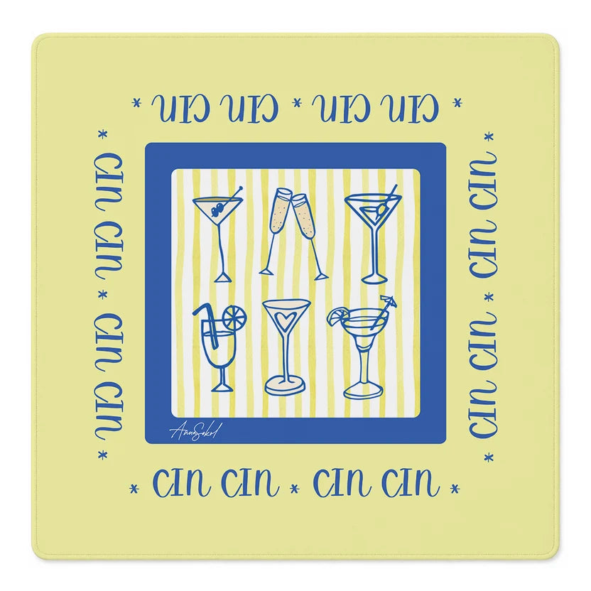 Cin Cin! Mahjong Mat