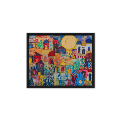 To Life! Framed canvas print