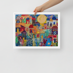To Life! Framed Canvas Print