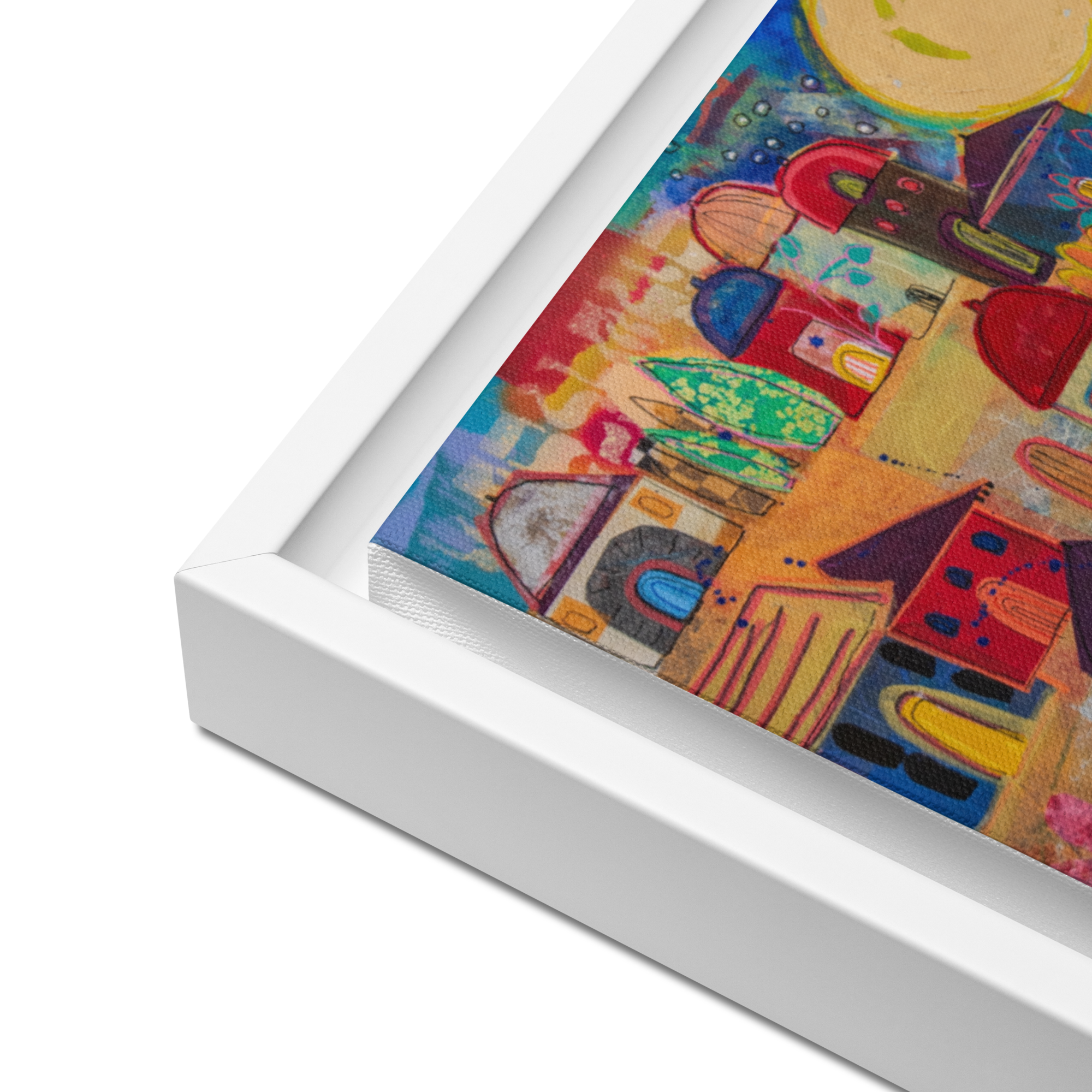 To Life! Framed Canvas Print