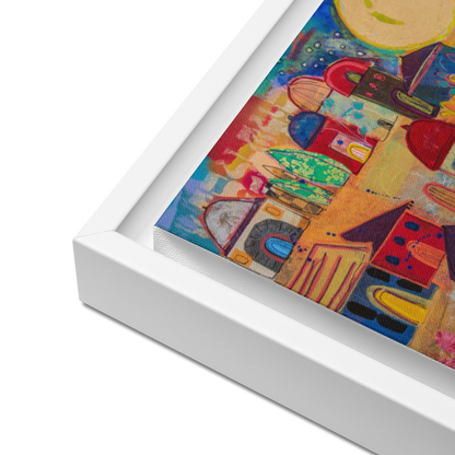 To Life! Framed canvas print