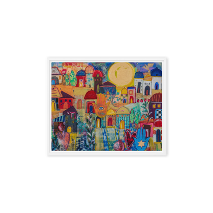 To Life! Framed canvas print