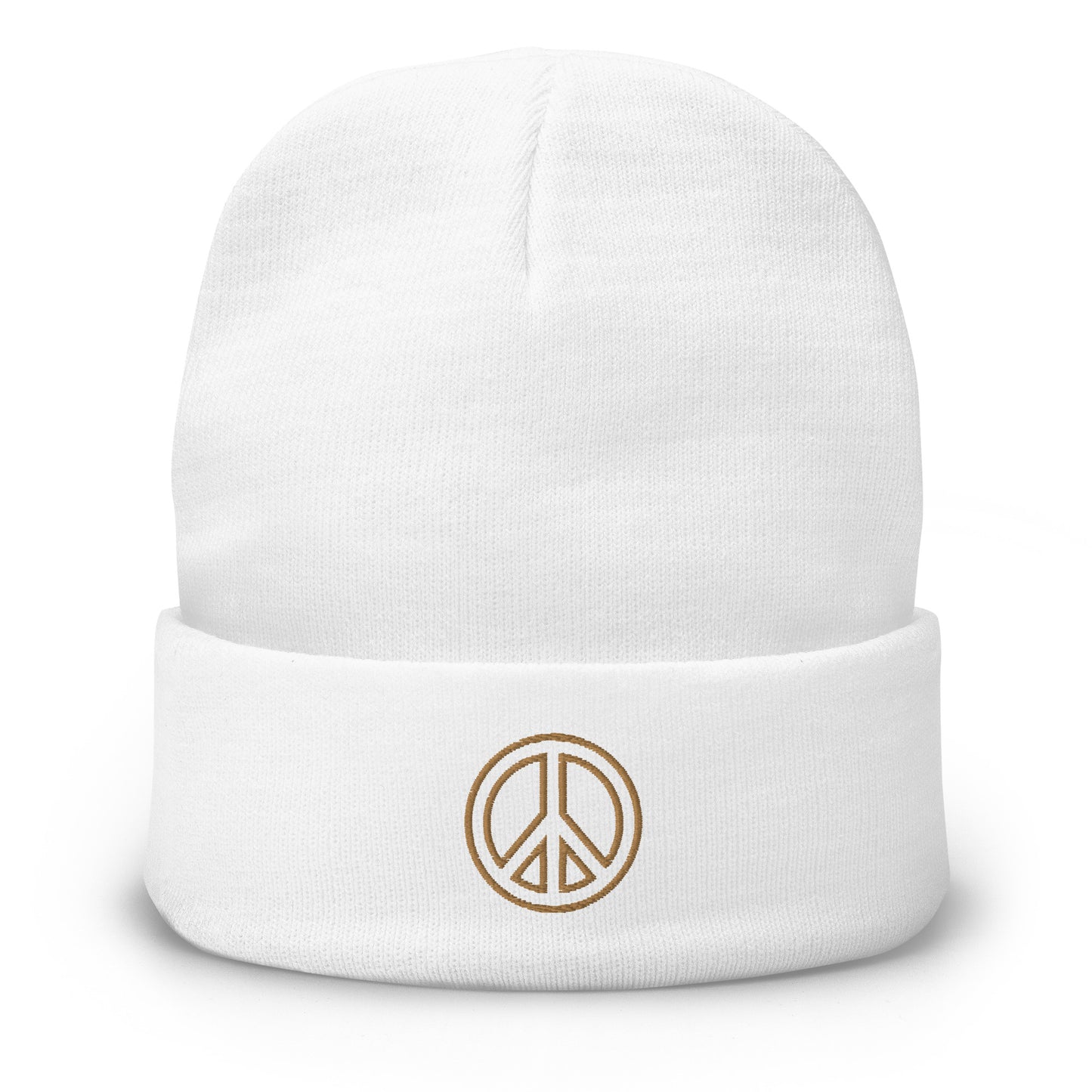 Peace ✌️ Embroidered Beanie