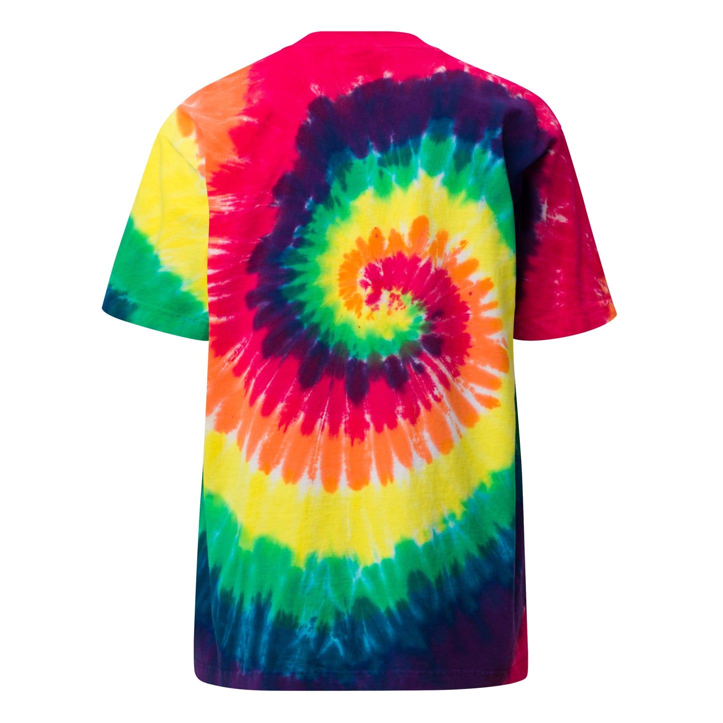 Radiate Love! Oversized tie-dye t-shirt