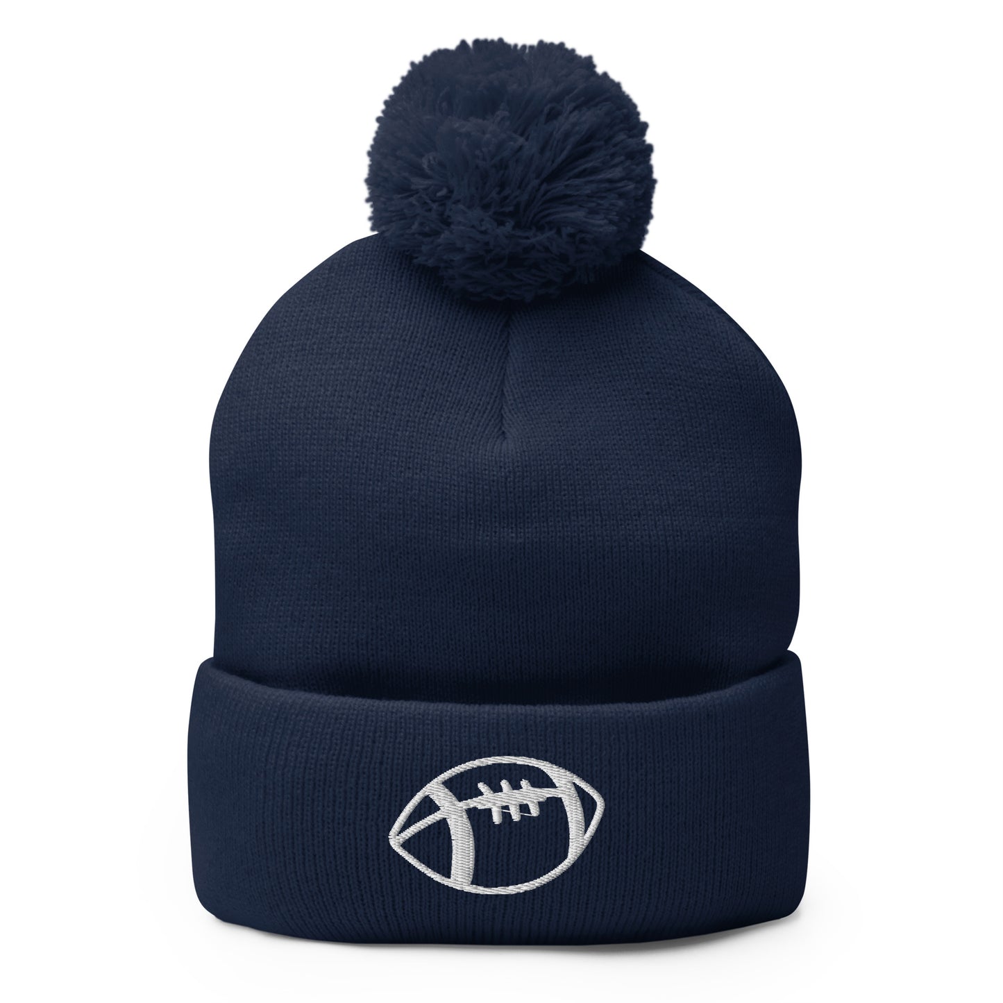 Football 🏈 Pom-Pom Beanie