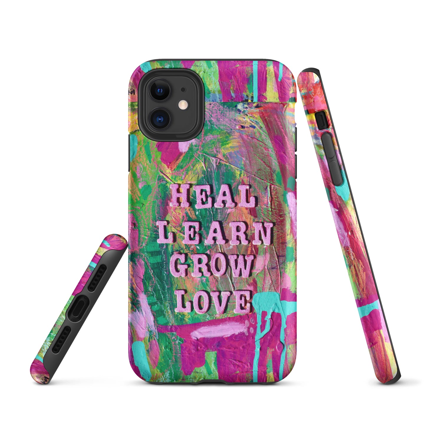 Heal Learn Grow Love - Tough Case for iPhone®