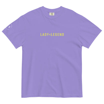 Lady > Legend, Unisex garment-dyed heavyweight t-shirt