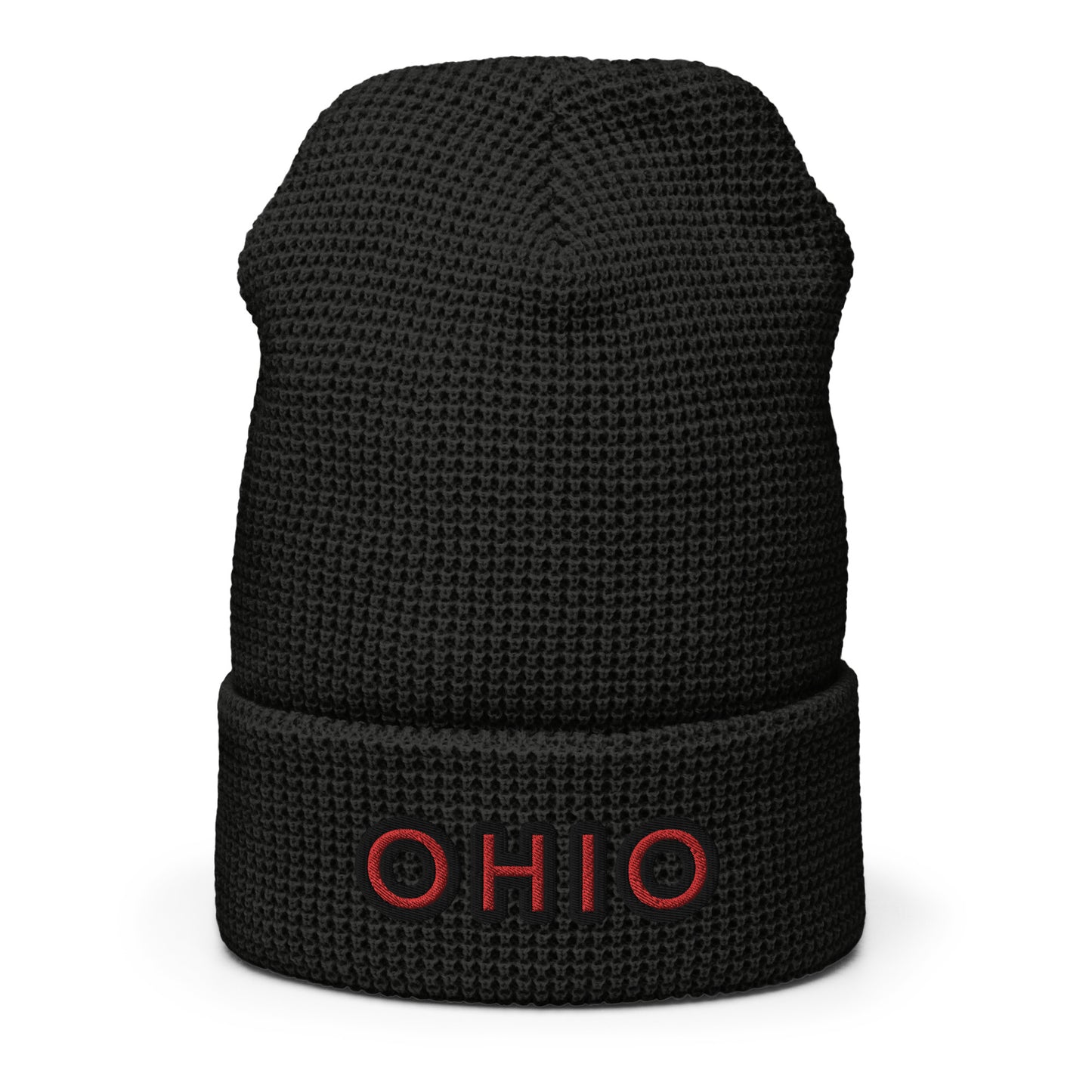 OHIO simple 🌰 Waffle beanie