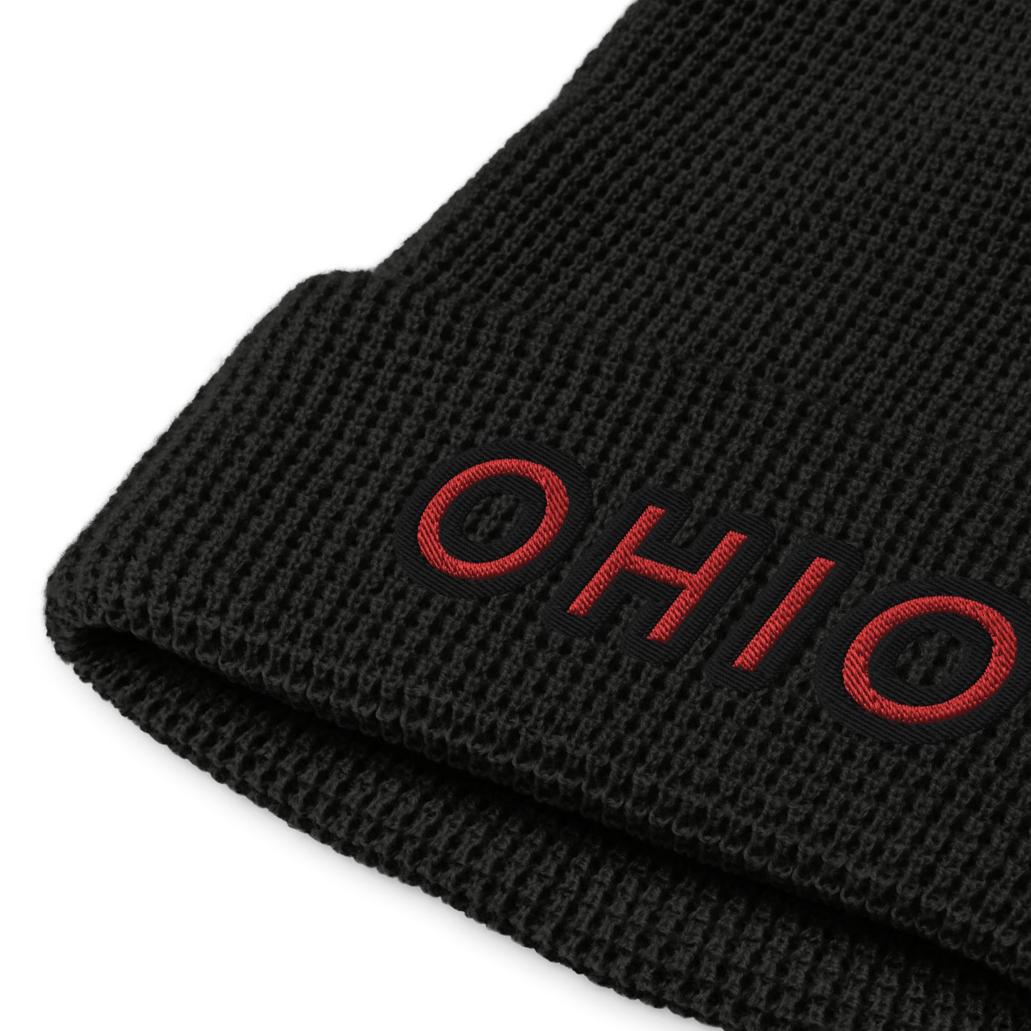 OHIO simple 🌰 Waffle beanie