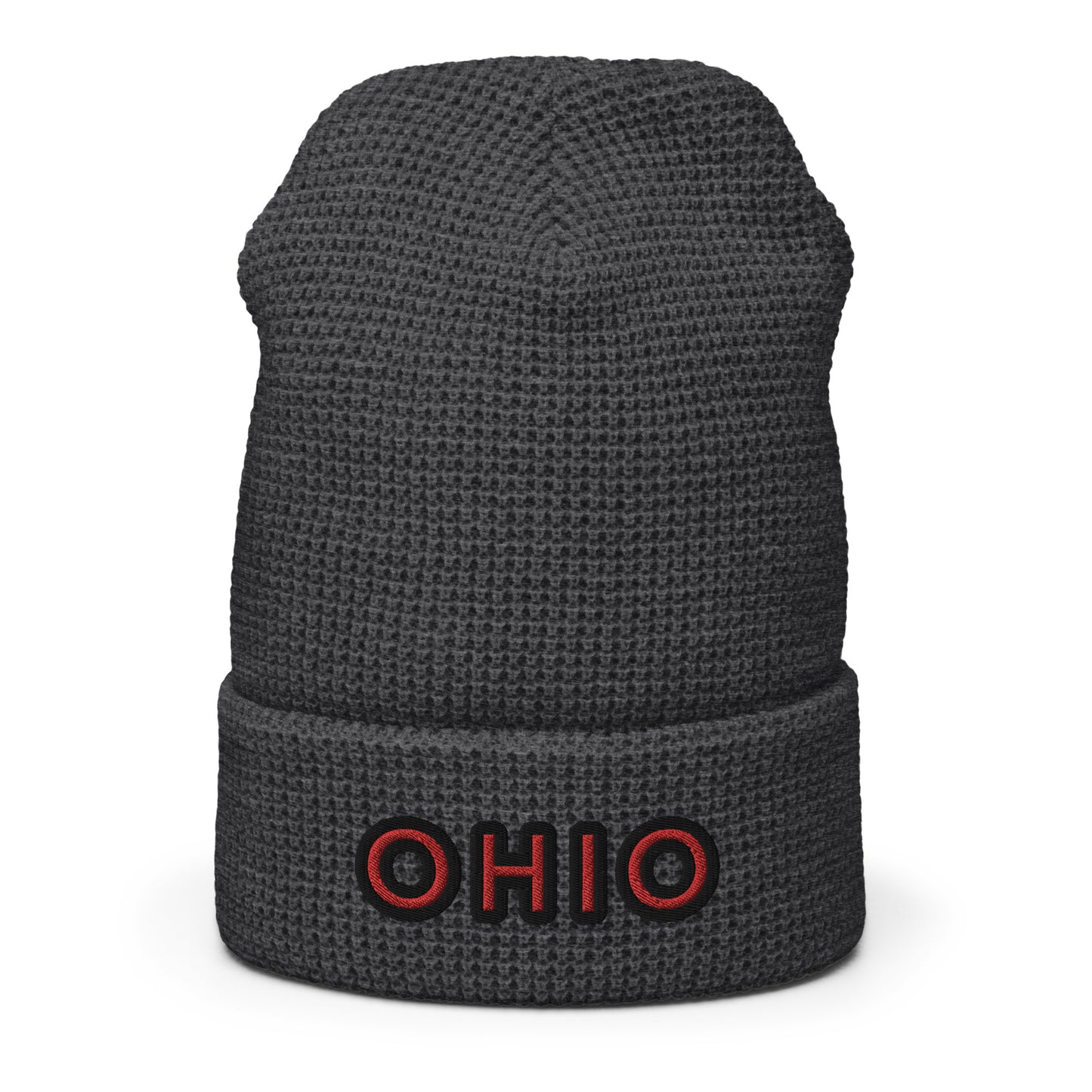 OHIO simple 🌰 Waffle beanie