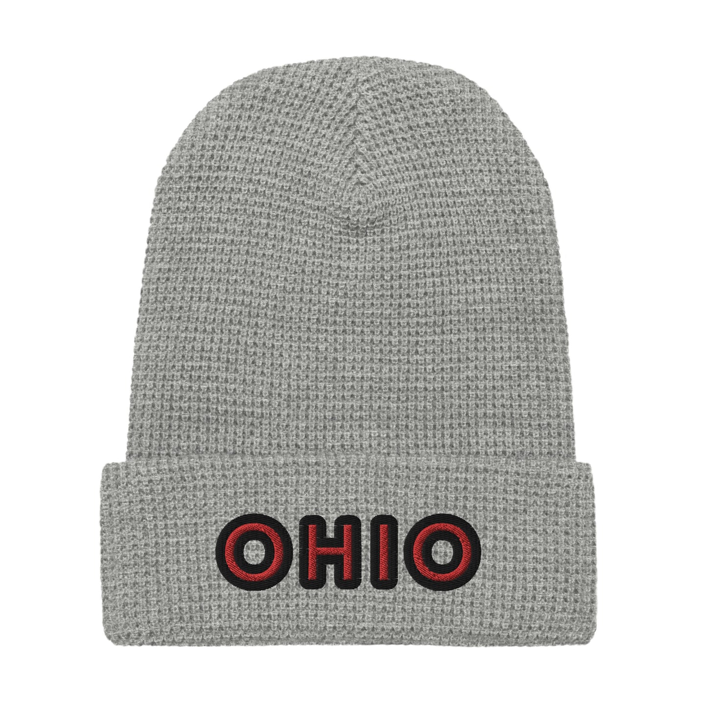 OHIO simple 🌰 Waffle beanie