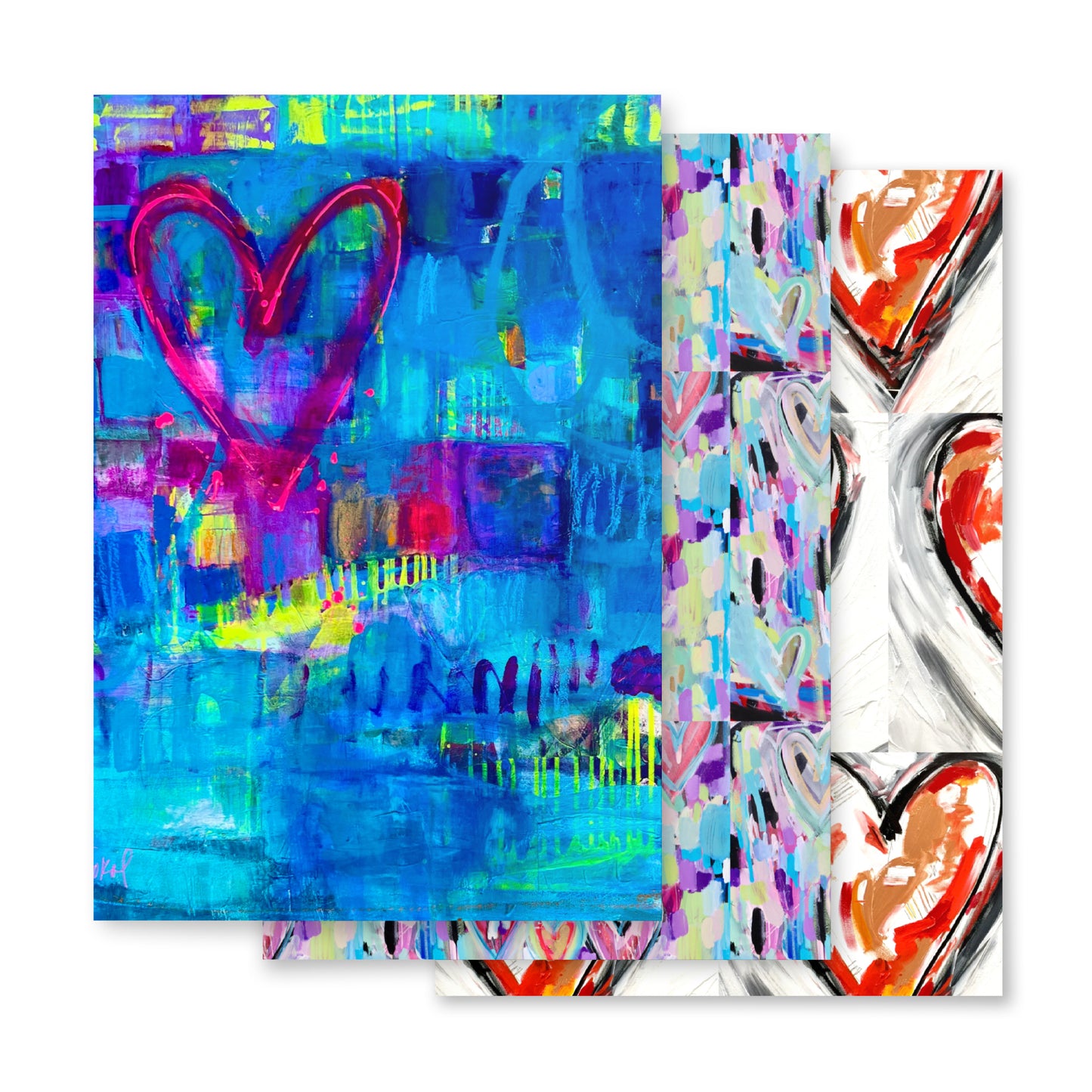 Abstract Art 🎁 Wrapping paper sheets