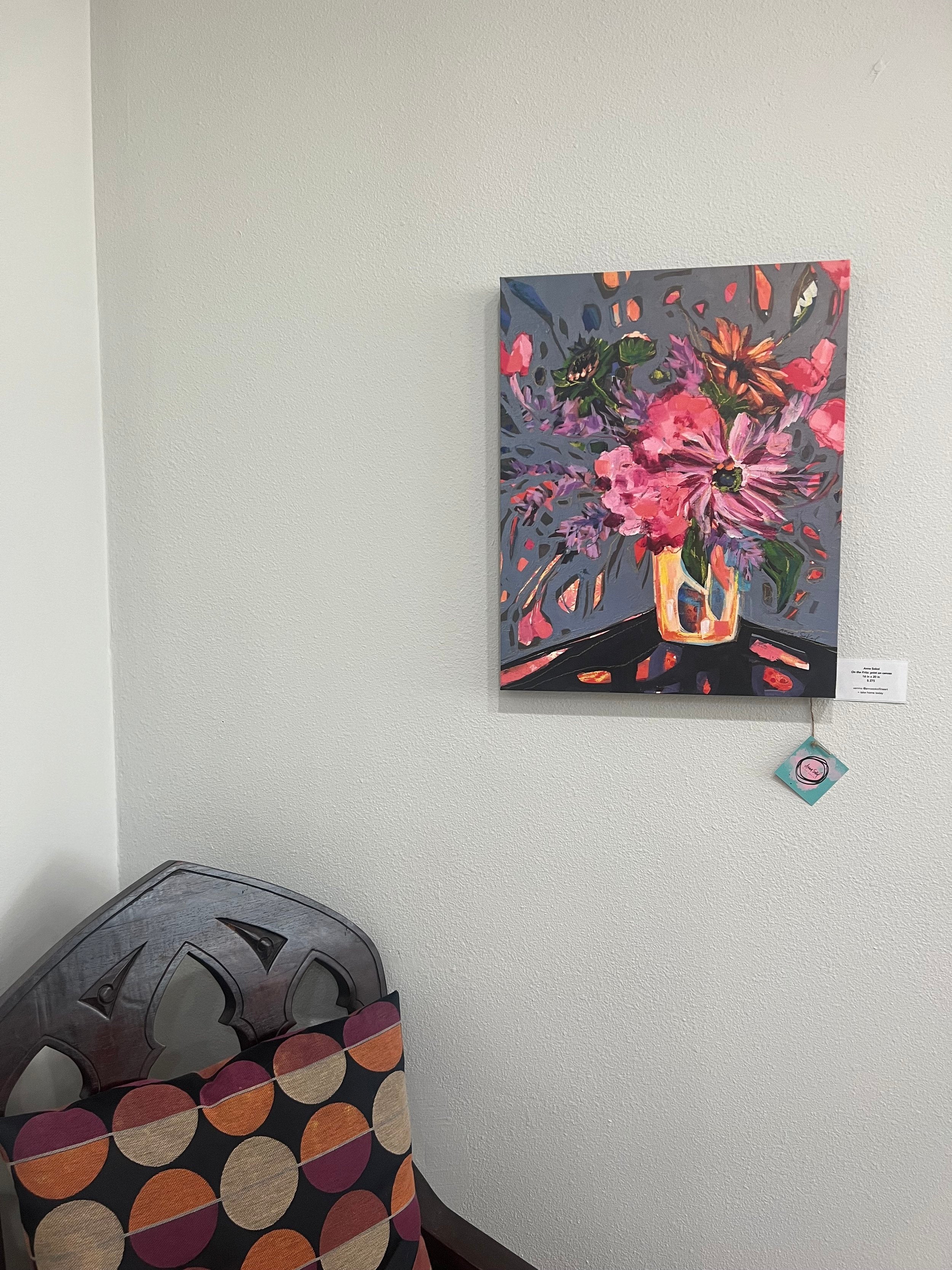 On the Fritz, canvas print
