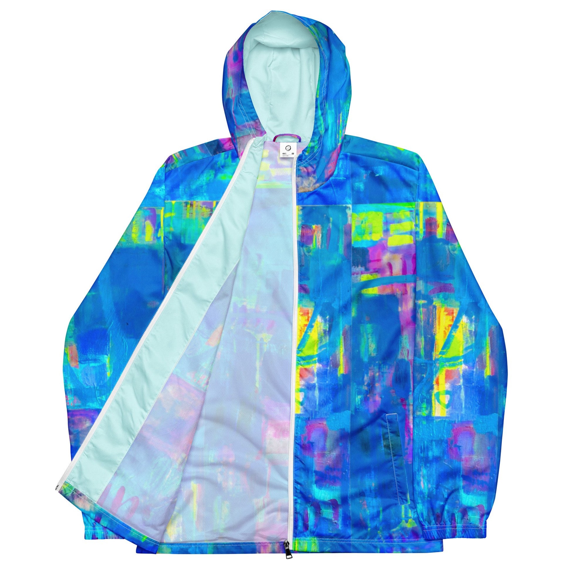 Coloring The Motion - Men’s windbreaker