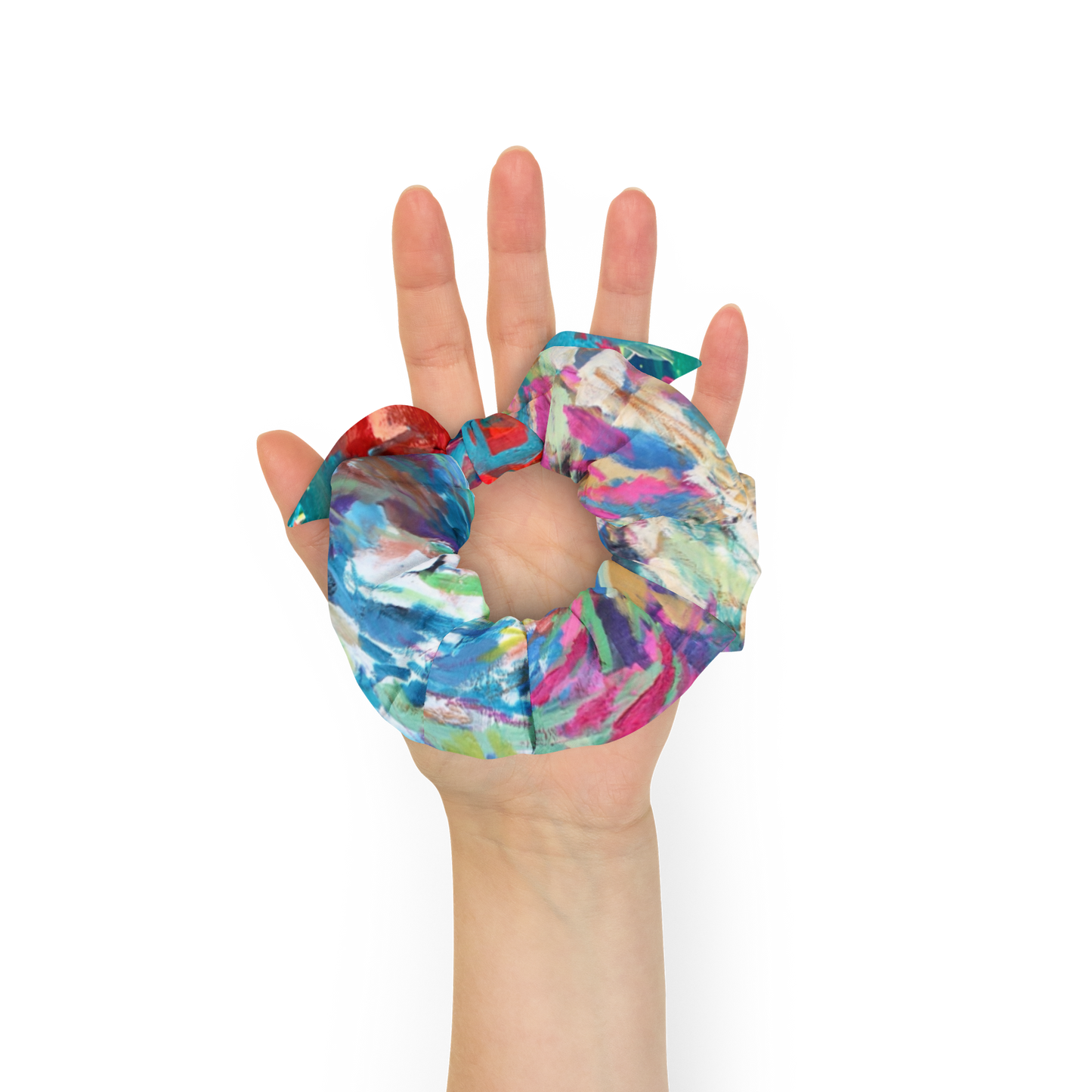 Abstract - Recycled Scrunchie