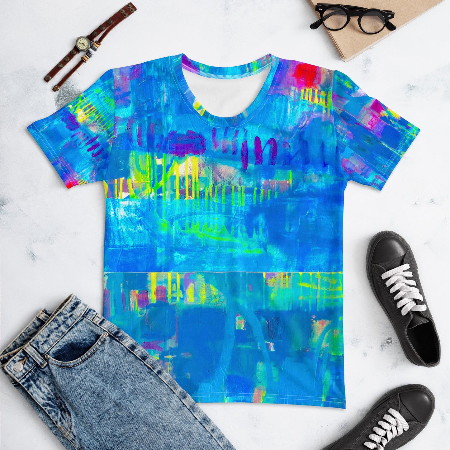 Coloring the Motion - Women's T-shirt