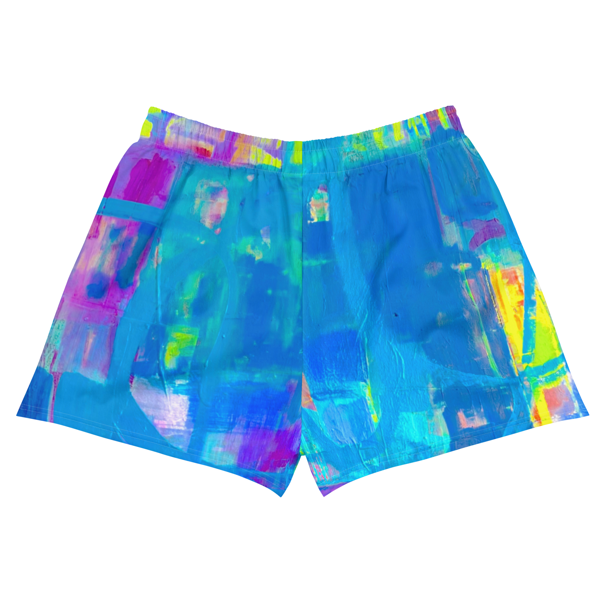 Coloring the Motion - Women’s Recycled Athletic Shorts