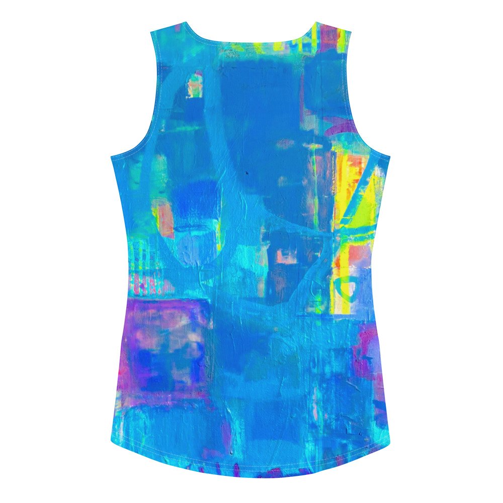 Coloring the Motion - Sublimation Cut & Sew Tank Top